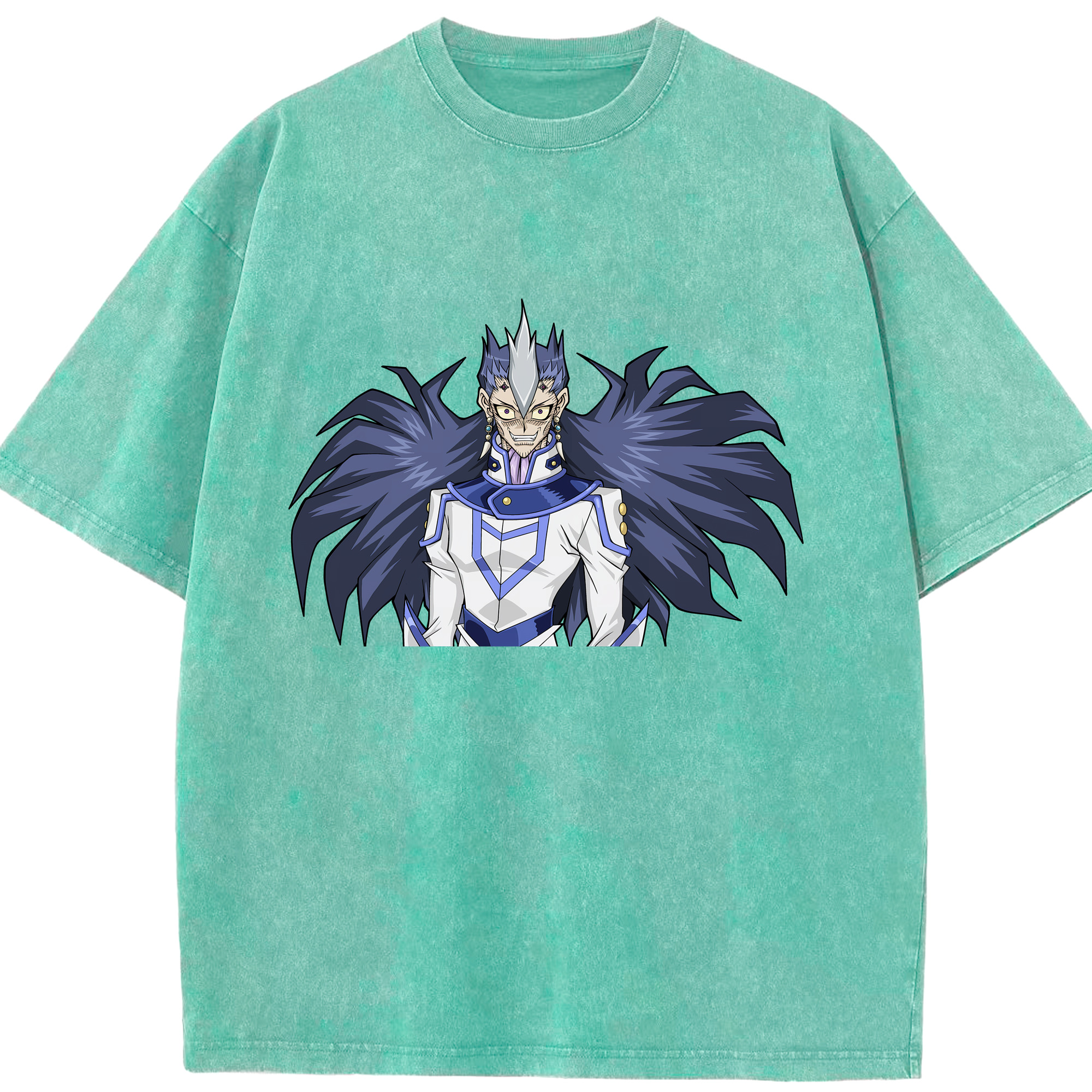 （画像用） 遊☆戯☆王 Yu-Gi-Oh! 綿100% ヴィンテージ風 半袖Tシャツ（フロントプリント）